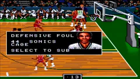 NBA Showdown Sonics vs Bulls