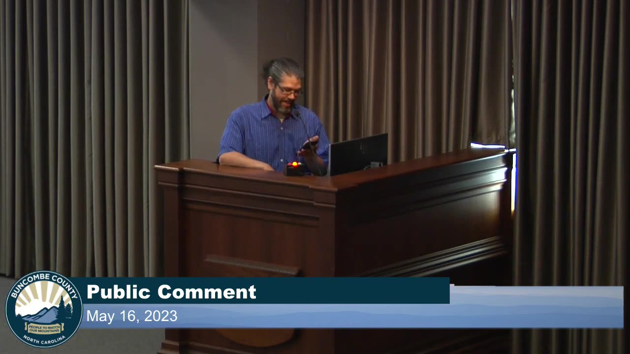 Public Comment - County Commissioners - 5-16-23