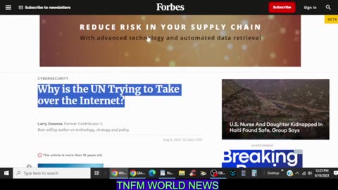 truthnotfictionmatters - REMOVAL OF CONTENT BY UN WORLDWIDE