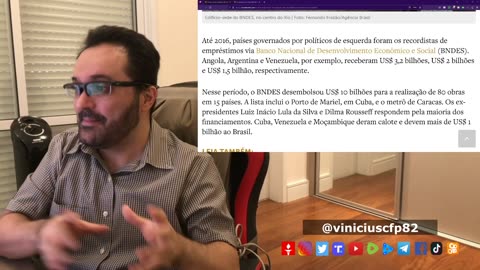 BNDES petista emprestou mais de R$ 50 BILHÕES a países "amigos" e muitos não democráticos