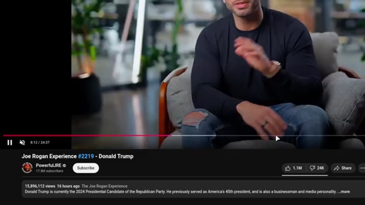 The Outer Light - 24min non-skip-able advert before Trump / Rogan interview