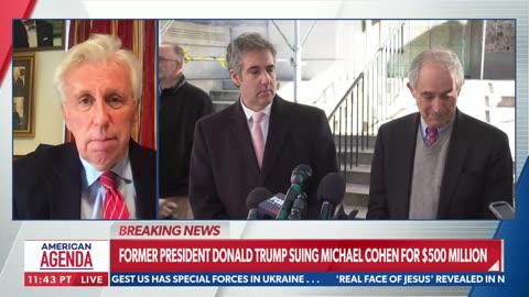 Trump sues Michael Cohen for $500 million