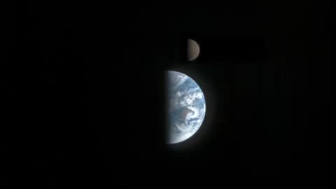 Earth and Moon || NASA