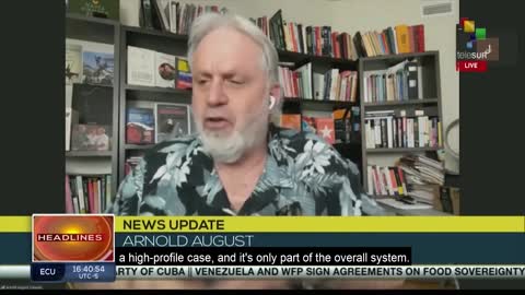 Chauvin. August’s interview w/teleSur after verdict.Correct forecast