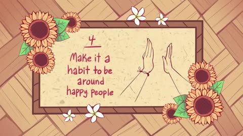 How to be happy