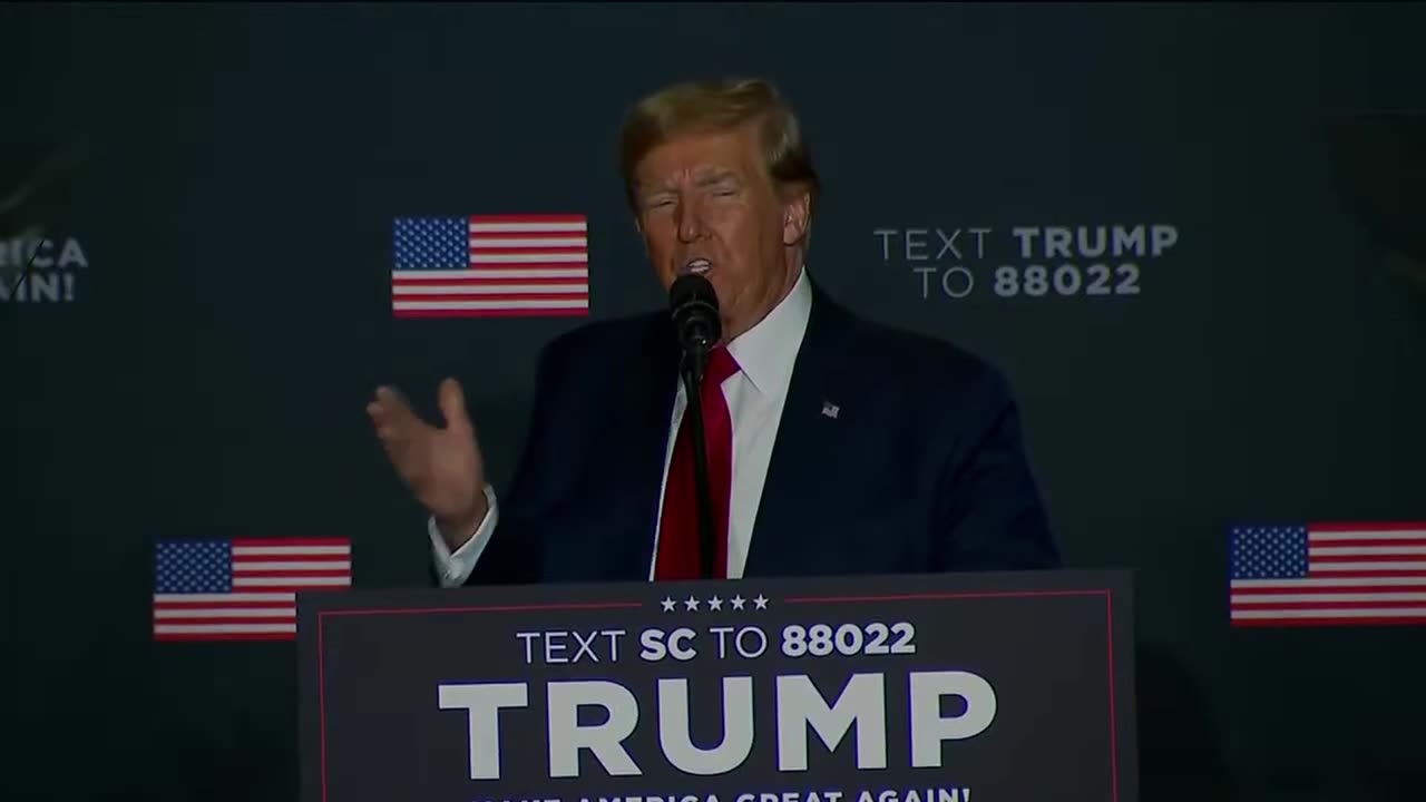 Trump holds Get out the Vote rally in North Charleston, S.C.