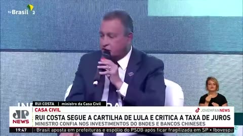 Rui Costa segue a cartilha de Lula e critica a taxa de juros