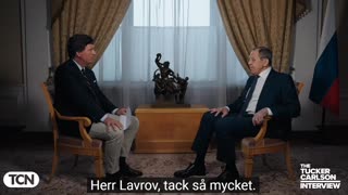 # 1257 - Tycker Carlsons intervju med Sergey Lavrov. SVENSKTEXTAD.