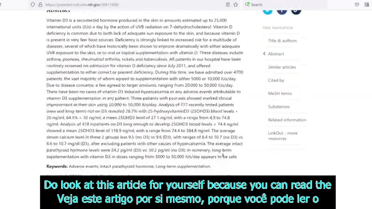 Vitamina D, doses maiores