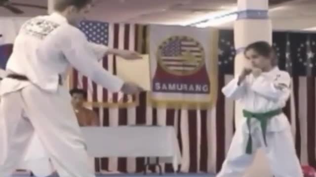 Taekwondo training