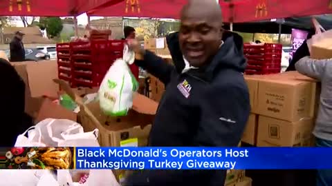 Black McDonalds Operators Association hosting turkey giveaway through Saturday