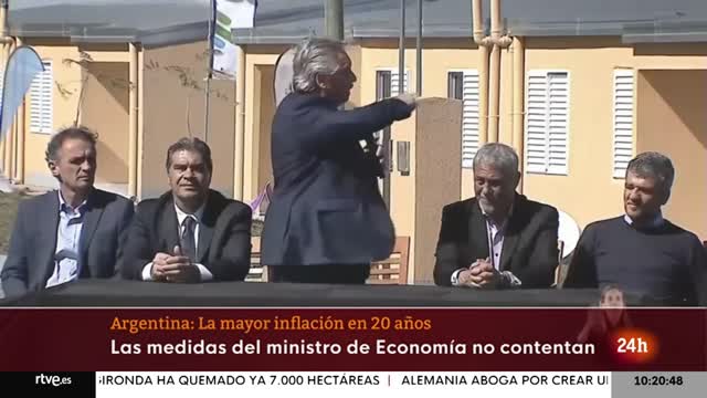 ARGENTINA: La INFLACIÓN sufre su mayor SUBIDA en los últimos 20 AÑOS | RTVE Noticias