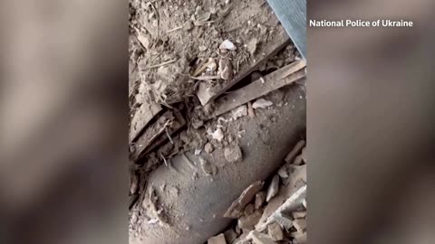 Woman pulled alive from rubble after Russian missile strike