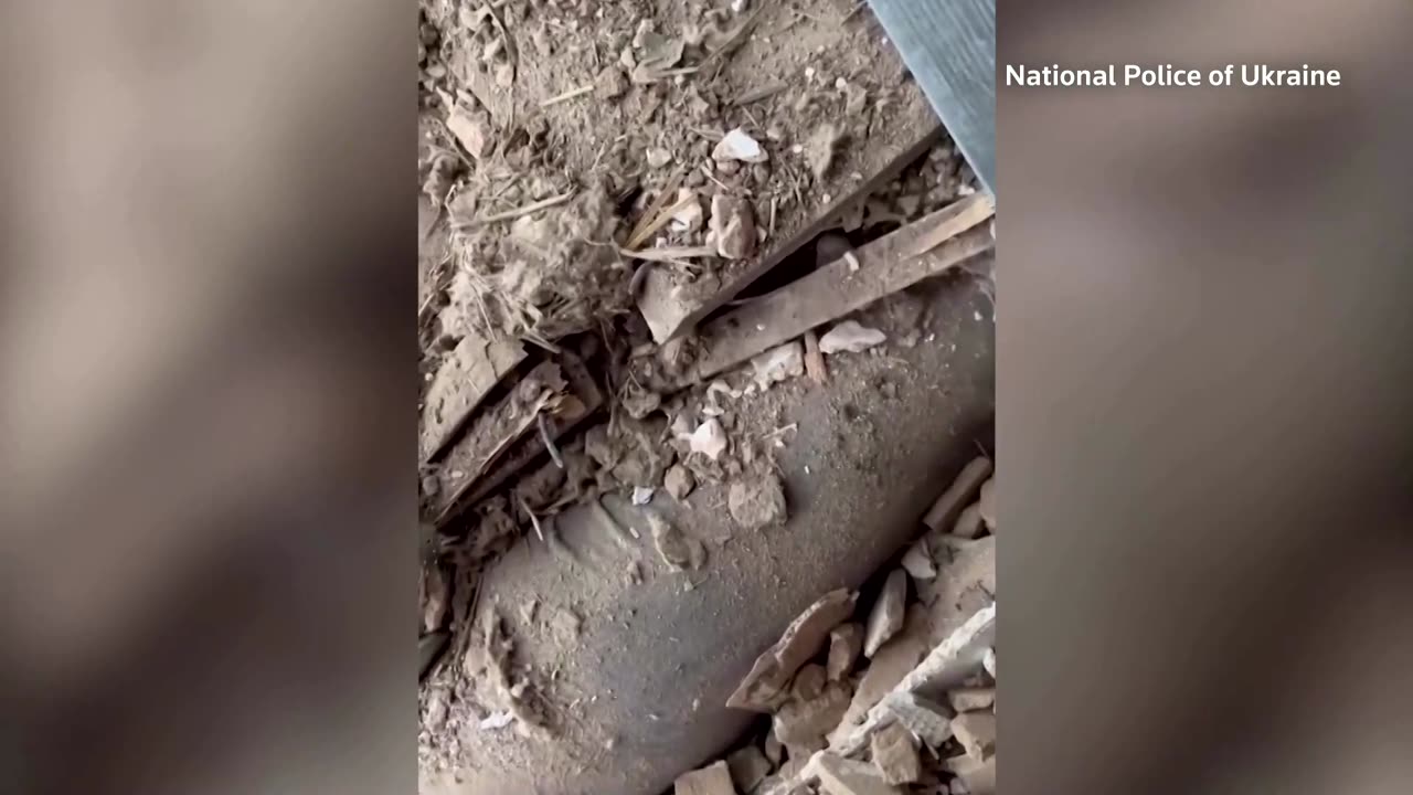 Woman pulled alive from rubble after Russian missile strike
