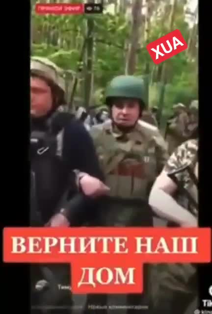 U Kyjeva v obci Ljutiž lidé nemají povolený přístup do vlastních bytů neboť je tam Ukrajinská armáda