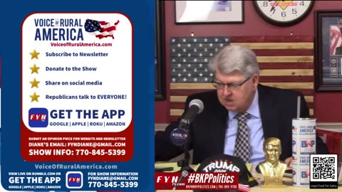 LIVESTREAM - Wednesday 9/13 8:00am ET - Voice of Rural America with BKP