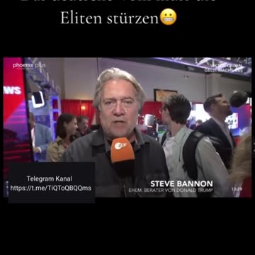Steve Bannon - Die Deutschen müssen die Elite stürzen