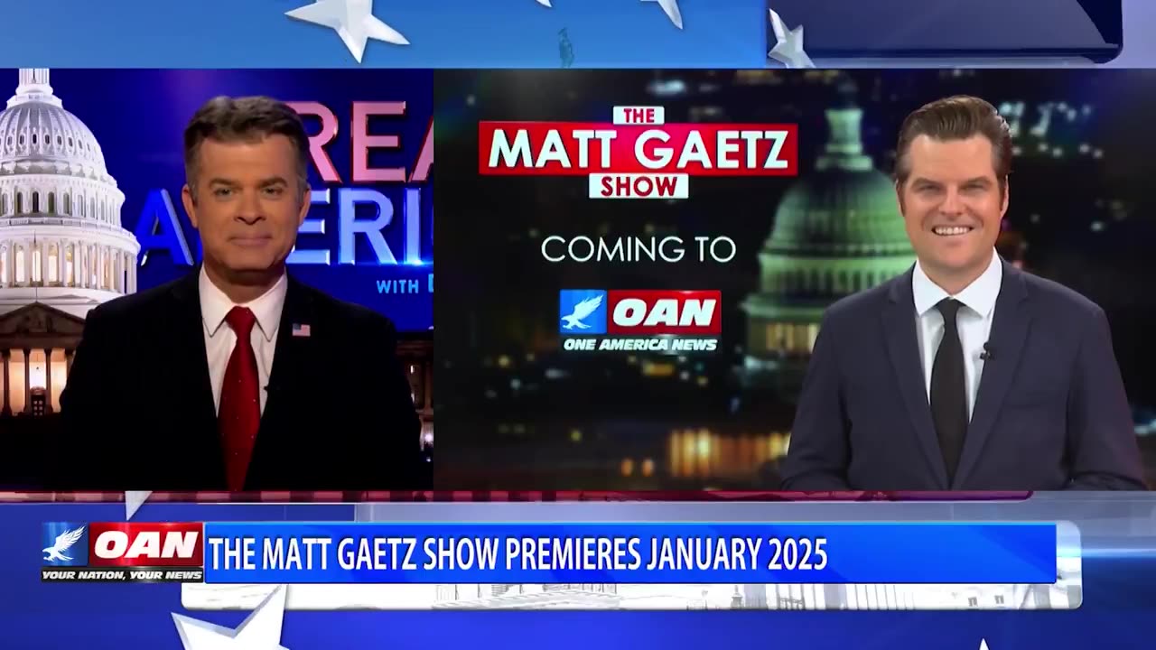 'The Matt Gaetz Show' premieres January 2025 on OAN