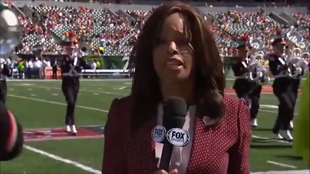 NFL Reporters Getting Hit Compilation