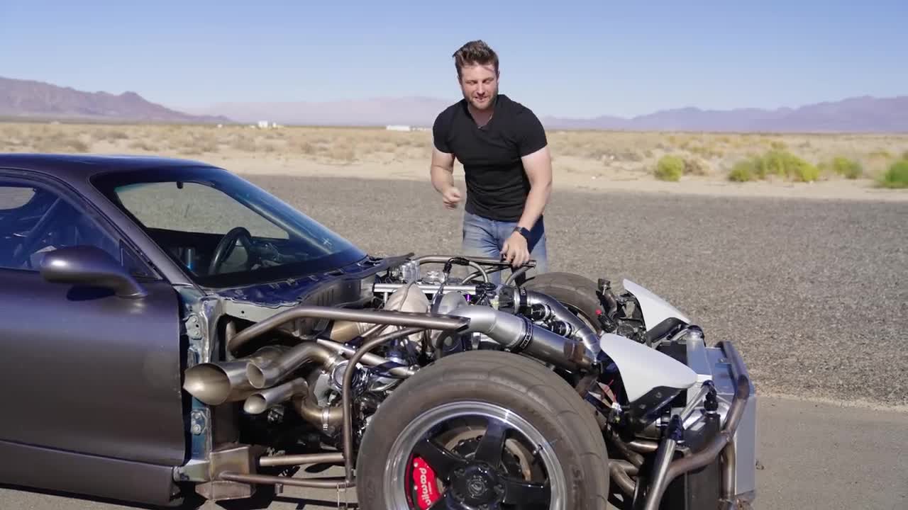 Listen To This 10,000rpm, 2000hp 4-Rotor Mazda RX-7 Scream | Top Gear American Tuned