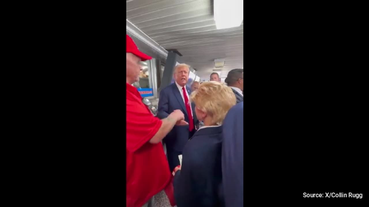 WATCH: Trump Meets Young Supporter Dressed As Him In Heartwarming Video