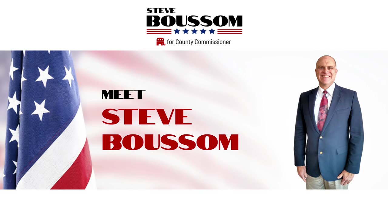 Steve Boussom is Running for County Commissioner of Elkhart County