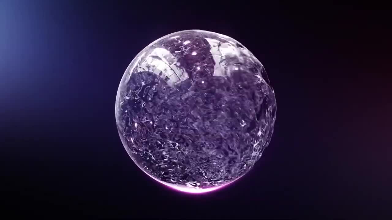 0022 液体球体のロゴ Ae PROJECT