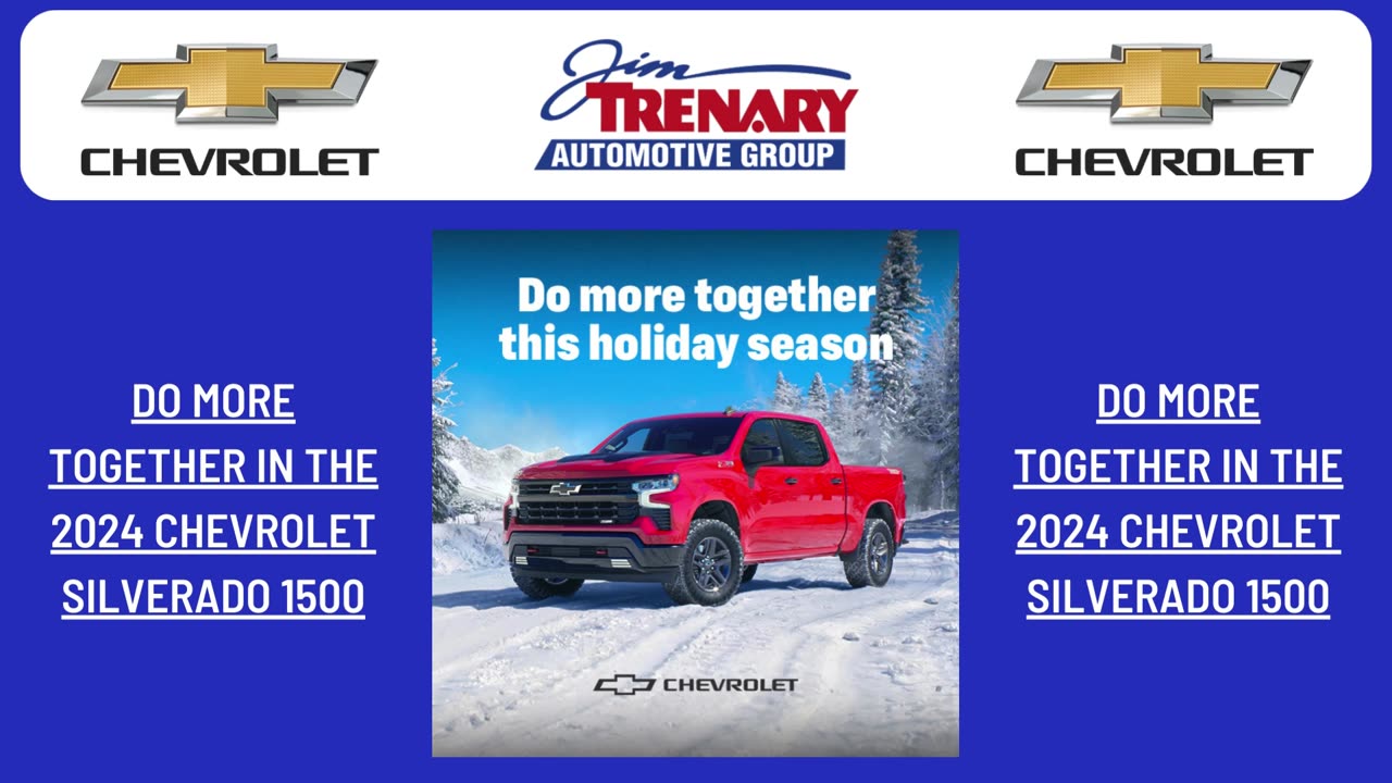 Do more together in the 2024 Chevrolet Silverado 1500!