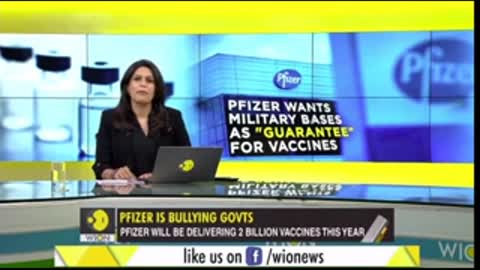 I "bizzarri" ricatti della Pfizer