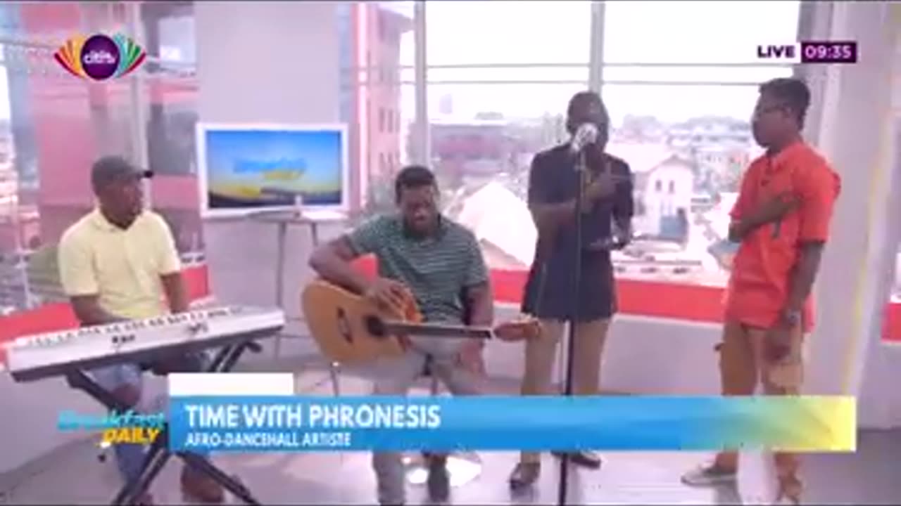 Phronesis Performance and Interview at CitiTV's Breakfast Daily Show