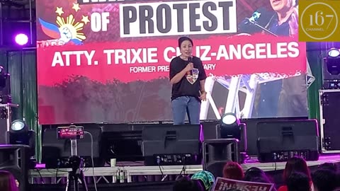 NATIONAL DAY OF PROTEST ATTY TRIXIE CRUZ ANGELES