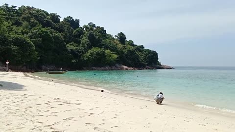 Pemandangan indah di Pulau Bidong Terengganu