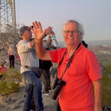 Sunset view of Phoenix, Arizona