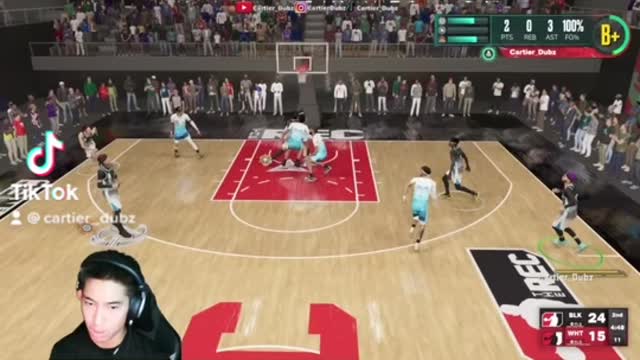 This NBA2k23 Rec game was HILARIOUS