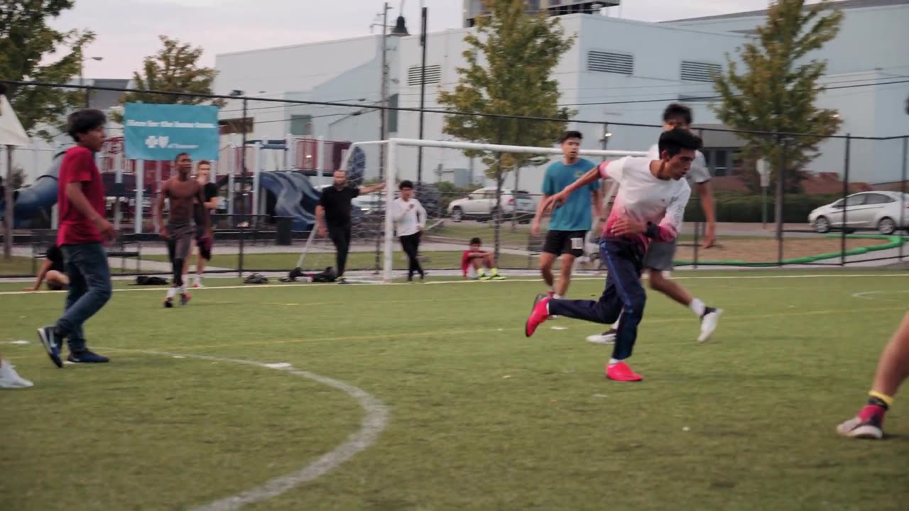 Group of Boys Playing Soccer [Free Stock Video Footage Clips]