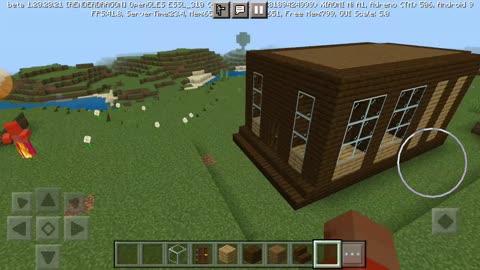 My house in Minecraft short video #minecraft