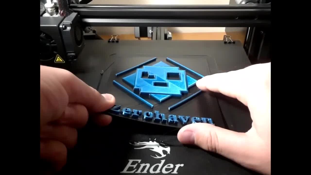 Zerohaven's logo3D Print