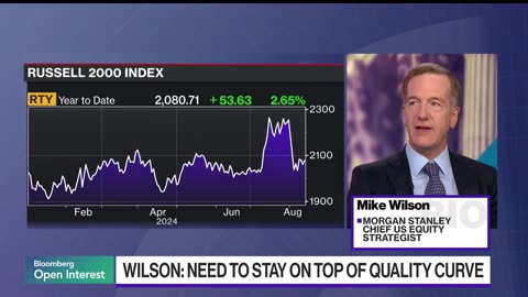 Morgan Stanley's Wilson Says Multiples May 'Bleed Lower'