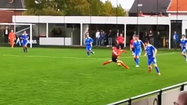 no one saw this goal coming