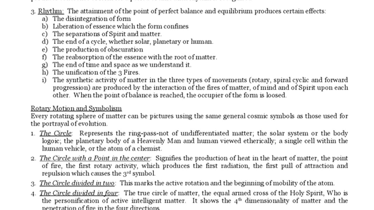 Treatise on Cosmic Fire Part 4