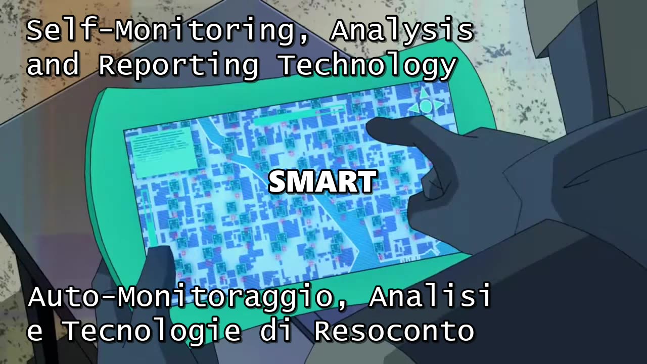 Marchio SMART - Self-Monitoring, Analysis, Reporting Technology - Flex Fighters S02 E09 Netflix 2018