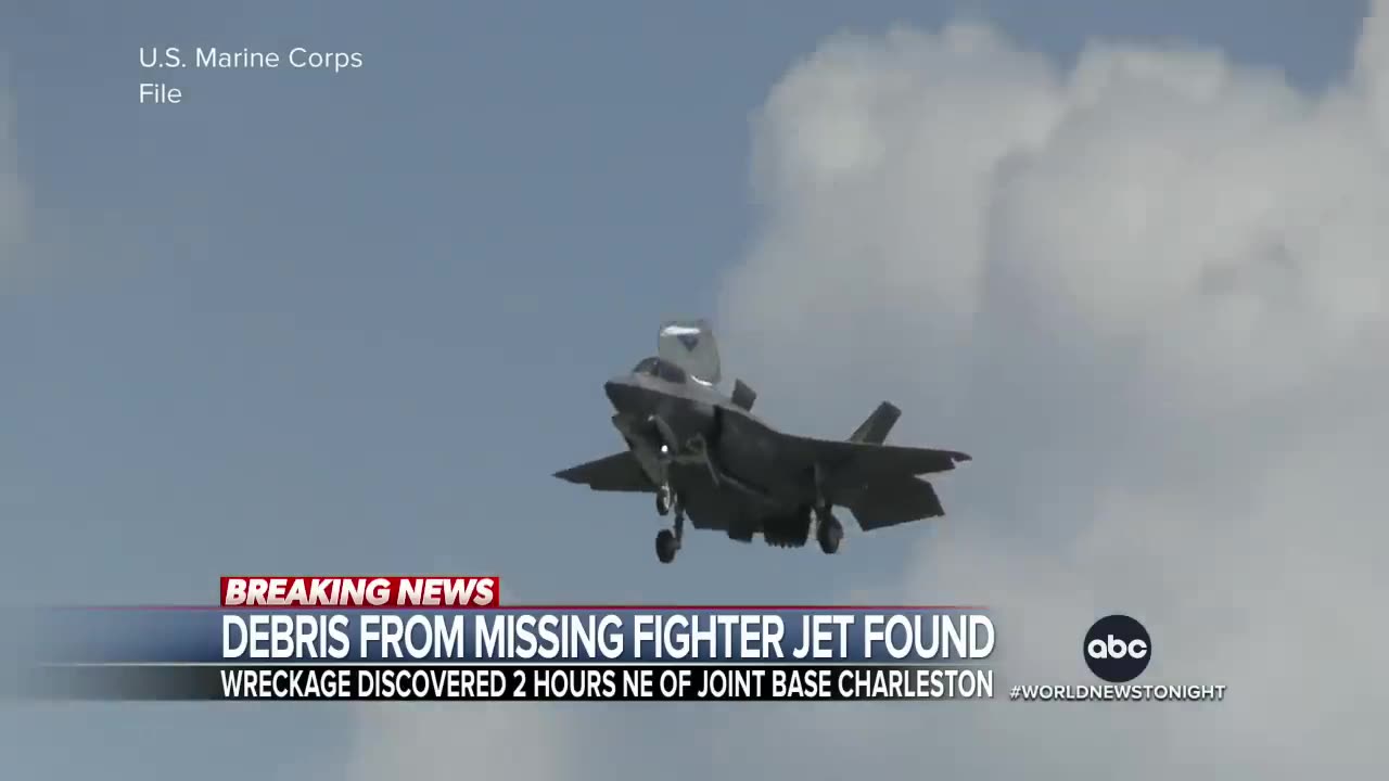 Military finds debris from missing fighter jet