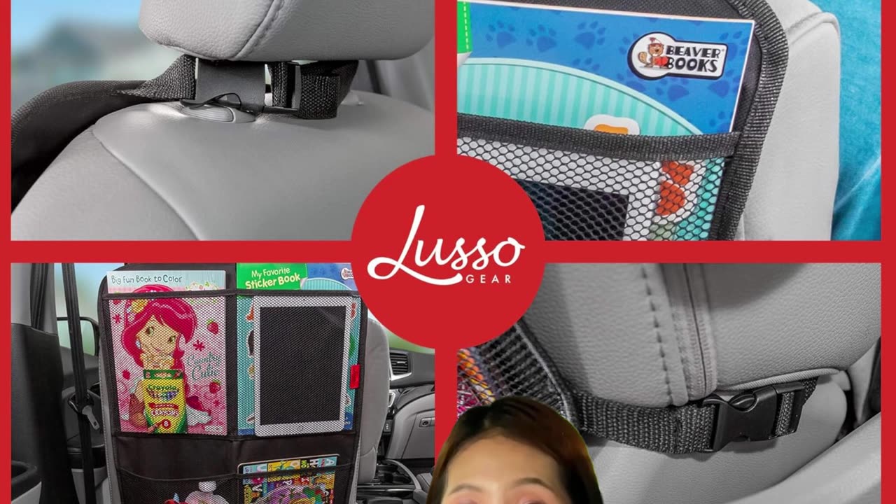 Keep Your Car Spotless with Lusso Gear Kick Mats - Ultimate Backseat Protection!