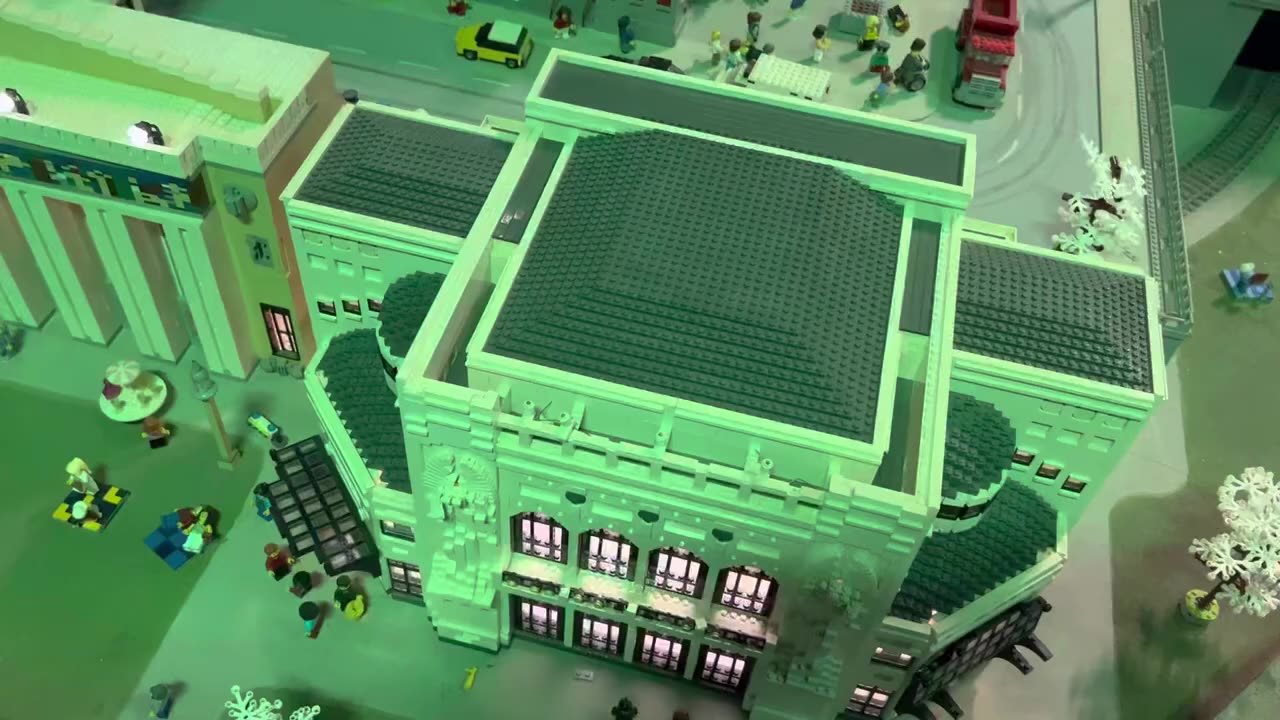 Beautiful Lego Replica of Dallas from Legoland in Dallas, TX - Cowboys Stadium 2022