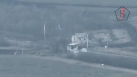 Firing Rockets at Russian Soldiers as they Run Away