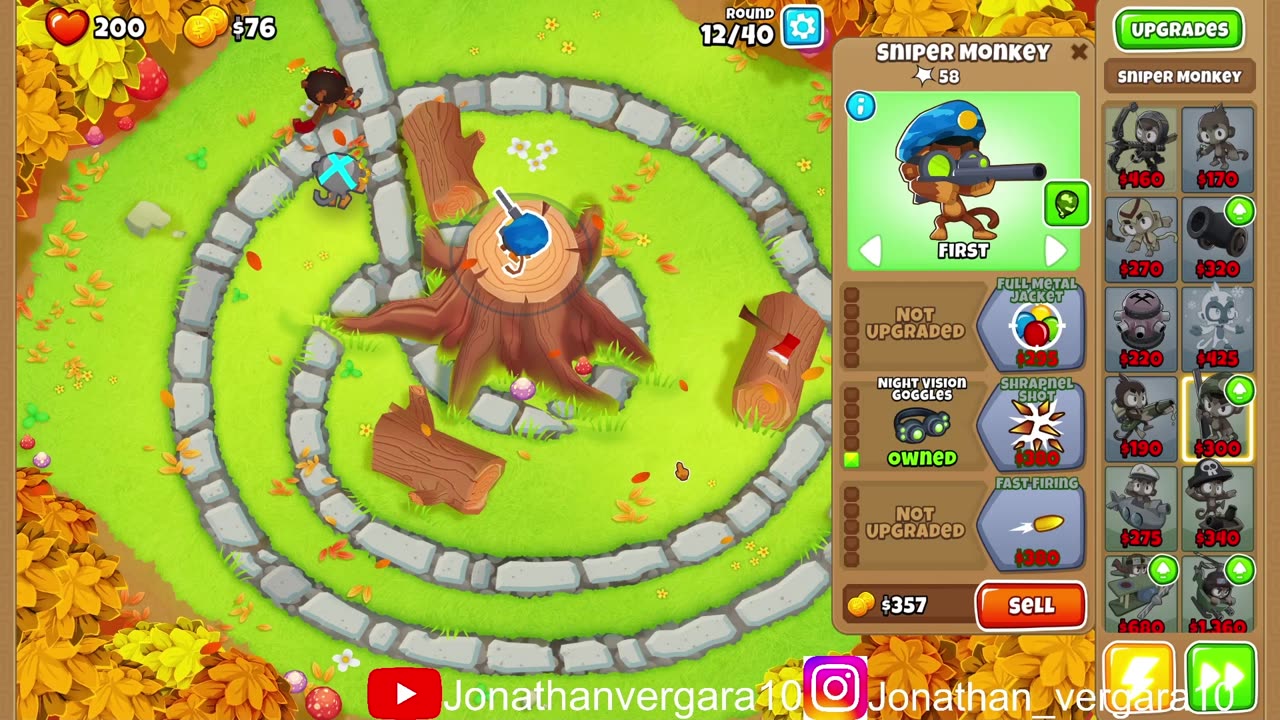 bloons tower defense gameplay