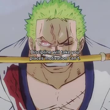 Motivation is Temporary while Discipline is Permanent