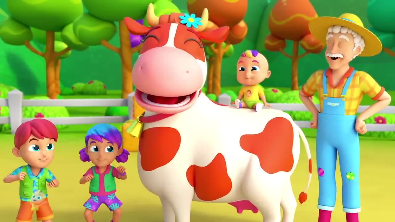 Old Farmer Joe Had A Farm | Joe's Farm Song For Kids | Nursery Rhymes and Baby Songs with Zoobees