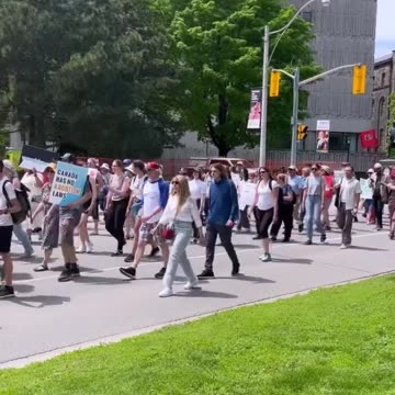 Start of the Toronto March for Life, Part 1 of 2 - May 12, 2023