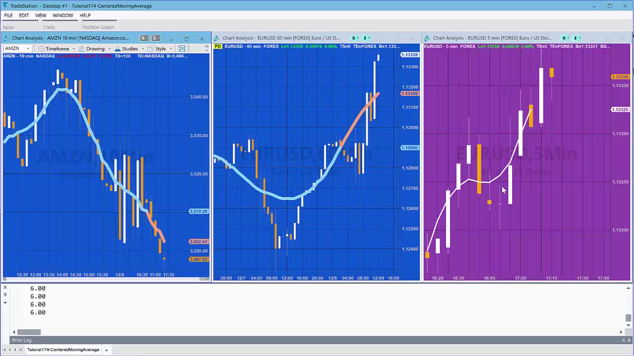 Tutorial 174 | Markplex Centered Moving Average